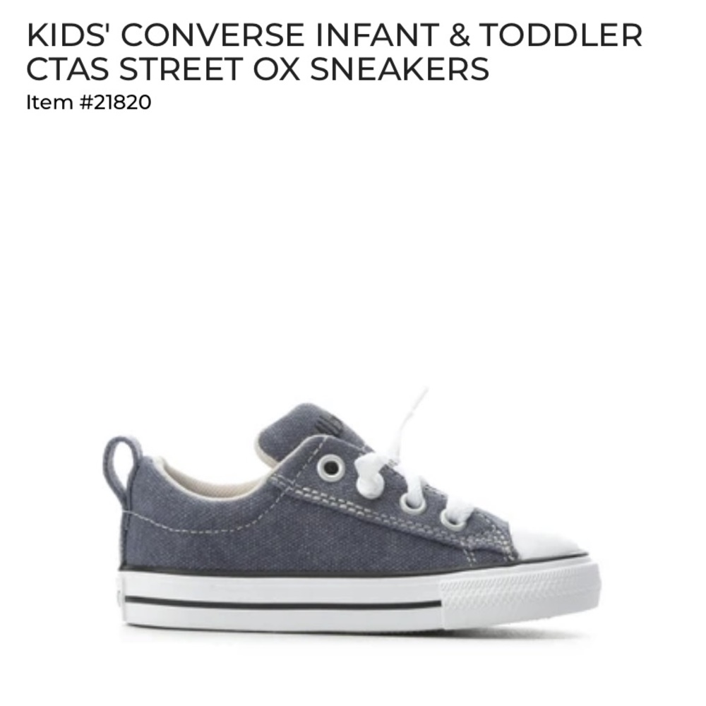 EUC Converse Toddler / Baby / Infant Shoes, Size 7